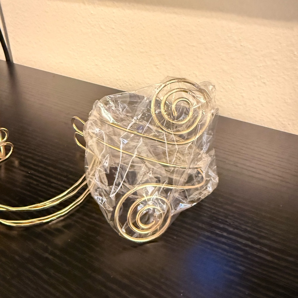 Gold Wire Bangle Set - Picture 5 of 7
